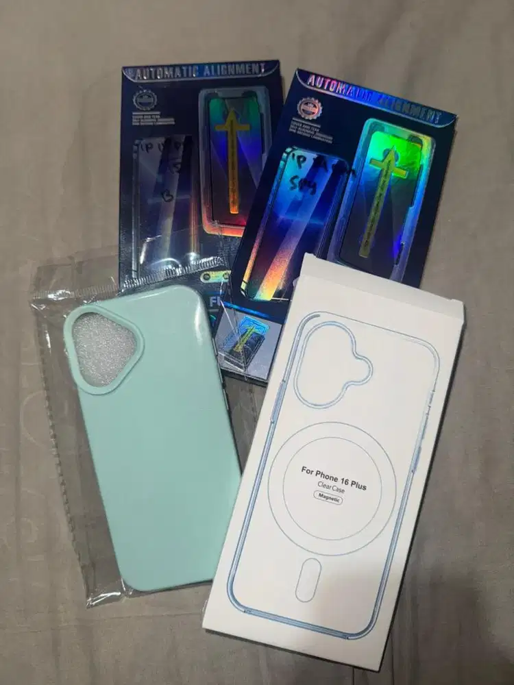 Case & Tempered Glass iPhone 15/16 Plus