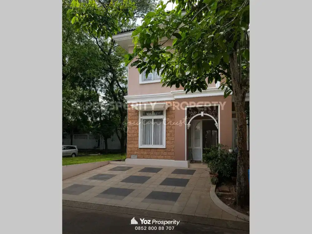 Rumah Bonus Tanah di Cluster Trimezia Paramount Gading Serpong