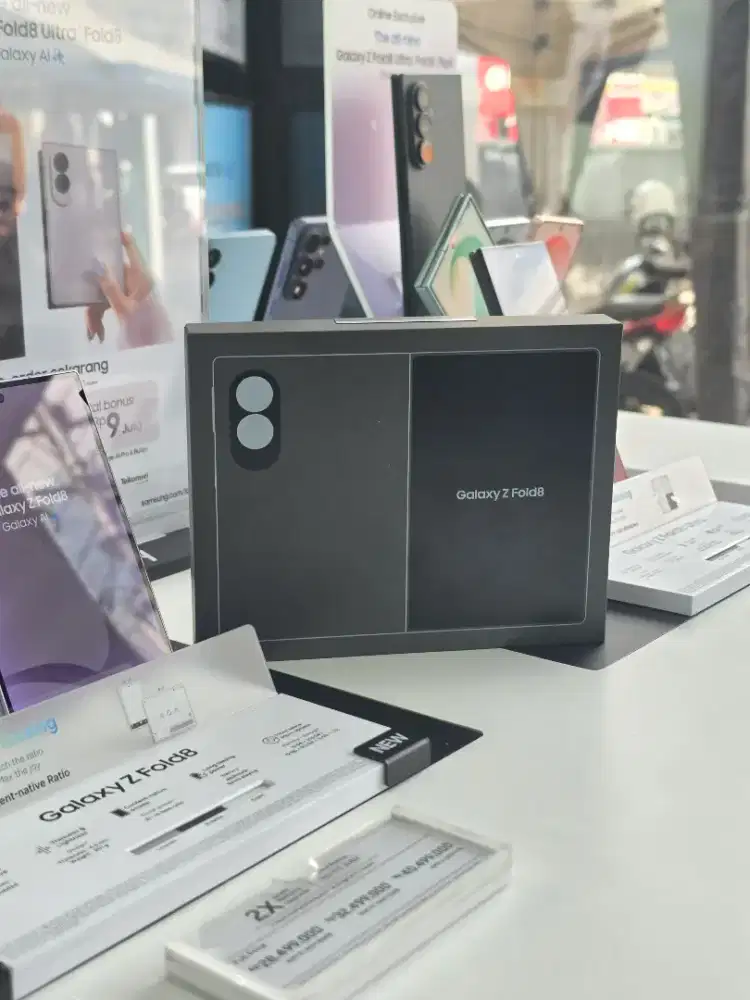 NEW SAMSUNG GALAXY ZFOLD 8 512GB PROMO FREE  COVER ! GARANSI RESMI
