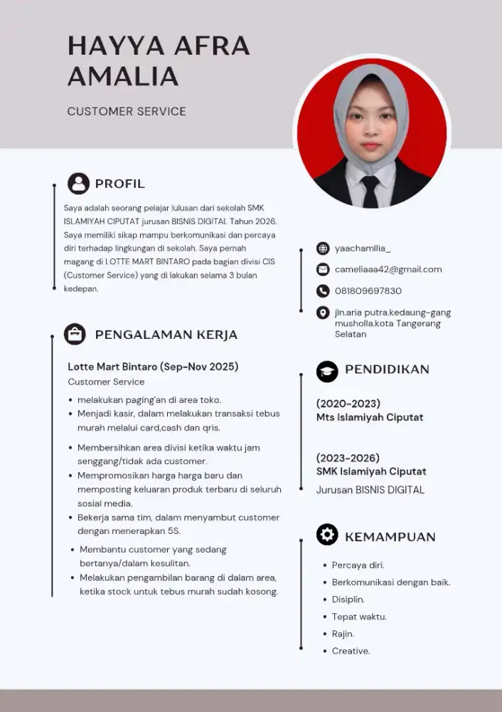 Info loker dong, siap kerja dengan secepatnya.