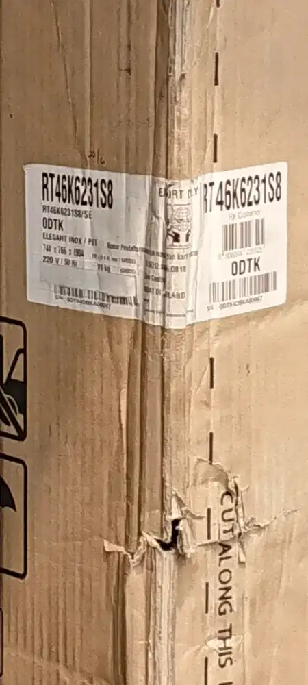 Kulkas samsung RT46k6231S8 460liter inverter