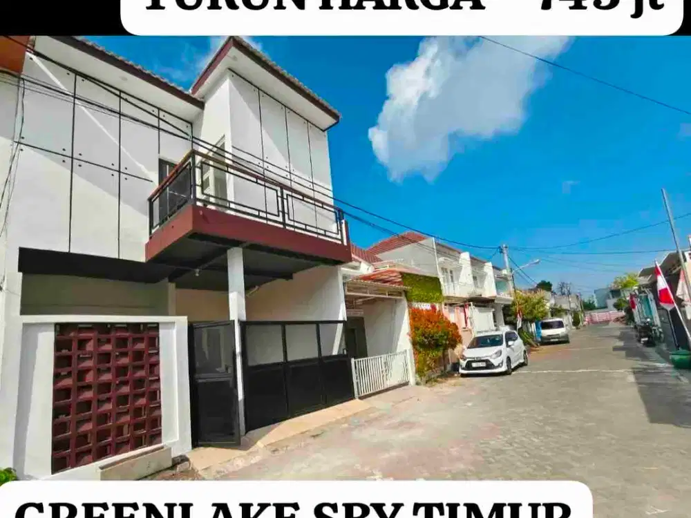 2 lantai rumah murah dekat stikom merr