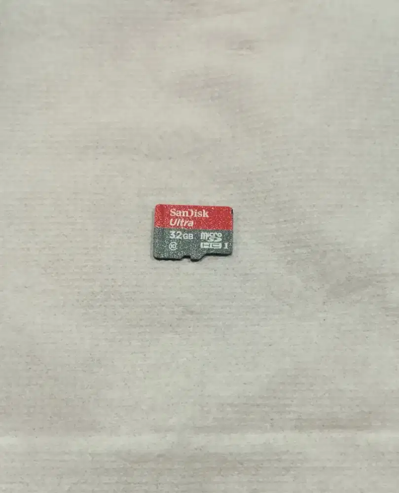 MicroSD SanDisk Ultra 32GB – Original | Siap Pakai