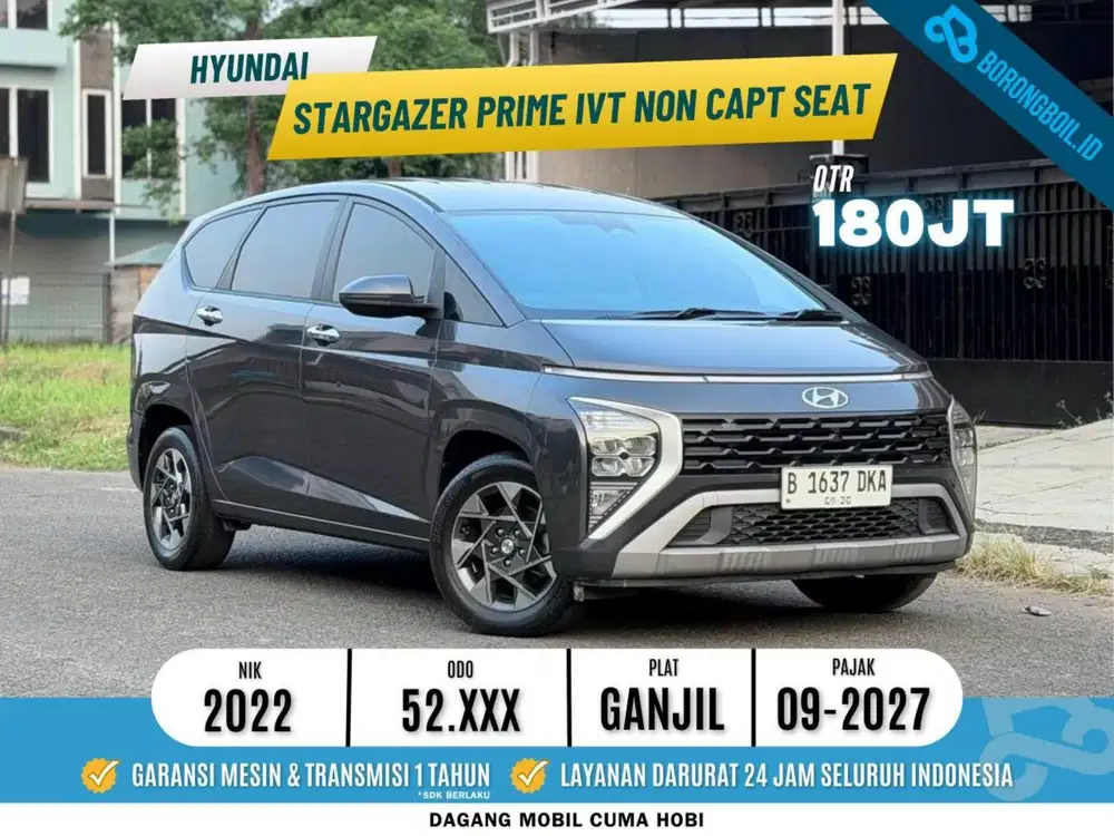 TERMURAHH Stargazer Prime Non Captain Seat AT 2022 Abu Abu