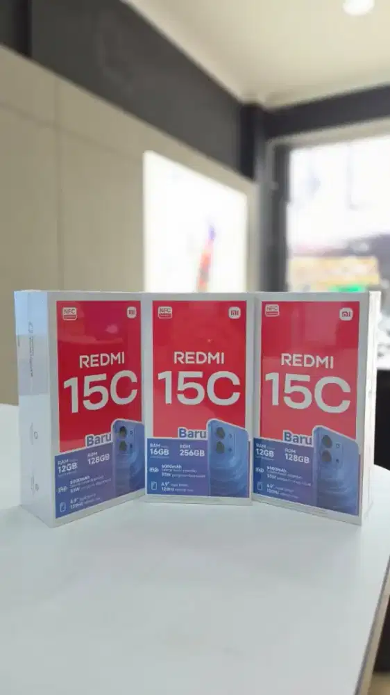Redmi 15c Ram 8/256GB Baru !!