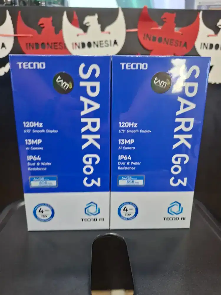 PROMO TECNO SPARK GO 3 RAM 4/128GB NEW SEGEL