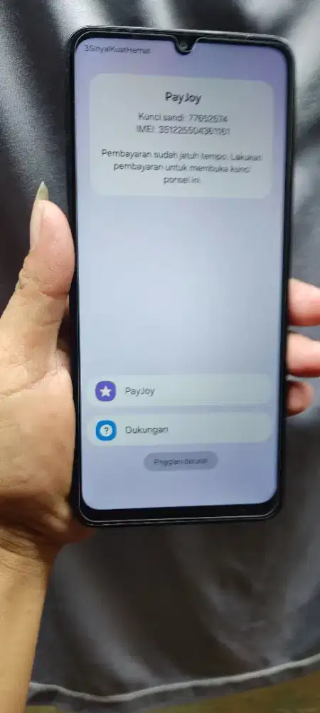 Samsung a07 terkunci kredit payjoy btgan nett
