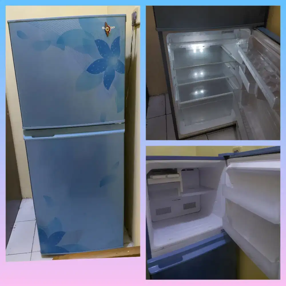 Kulkas Second 2 Pintu Merk Sharp