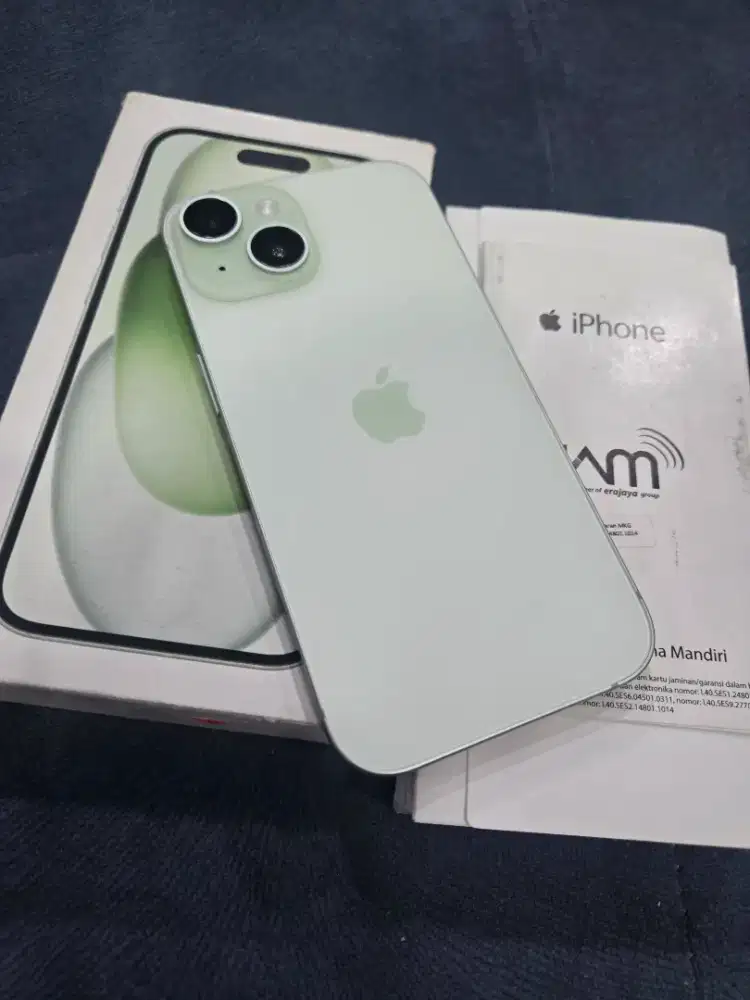 Di Jual iphone 15 basic 128gb Ibox