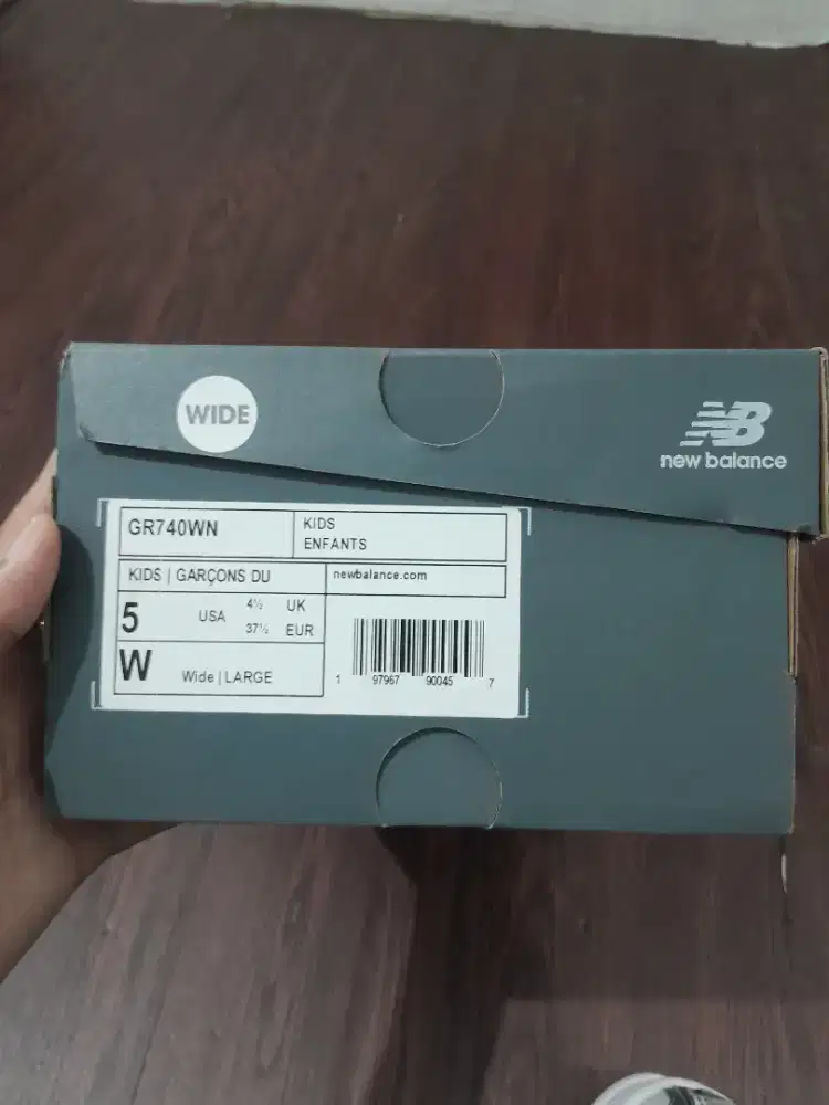 WTS NB 740 GS 100% ORI FOOTLOCKER