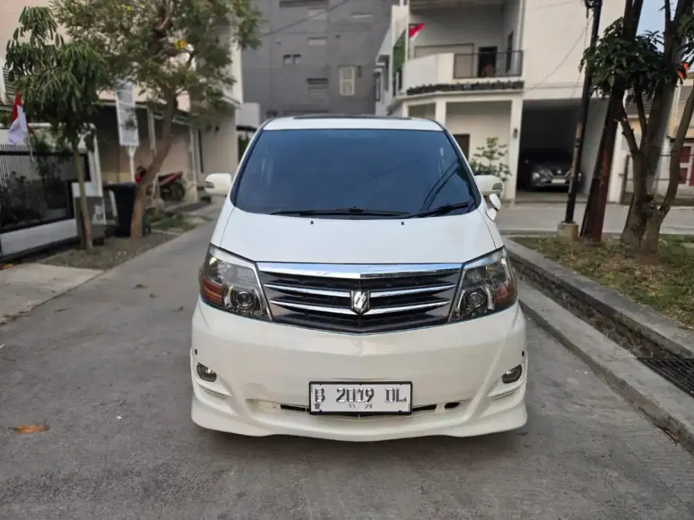Alphard 2.4 G 2007
Pajak On surat2 lengkap