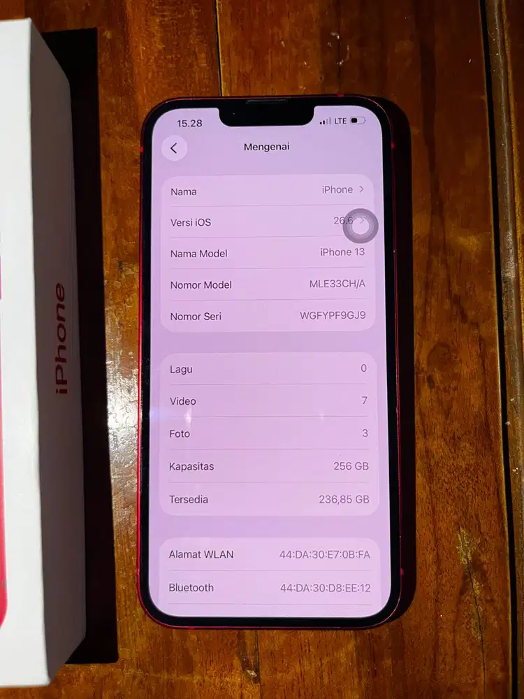 Iphone 13 256 gb beacukai resmi