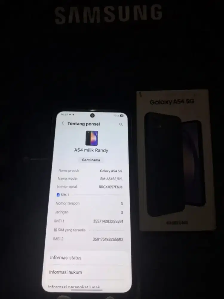 Samsung a54 5G 8/256