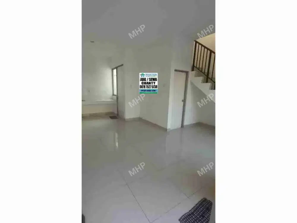 Rumah Cluster 2 Lantai Disewakan