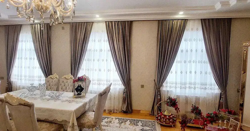 Jual Gorden Jendela & Pintu Gordyn Model Terbaru Wallpaper Dinding 3D