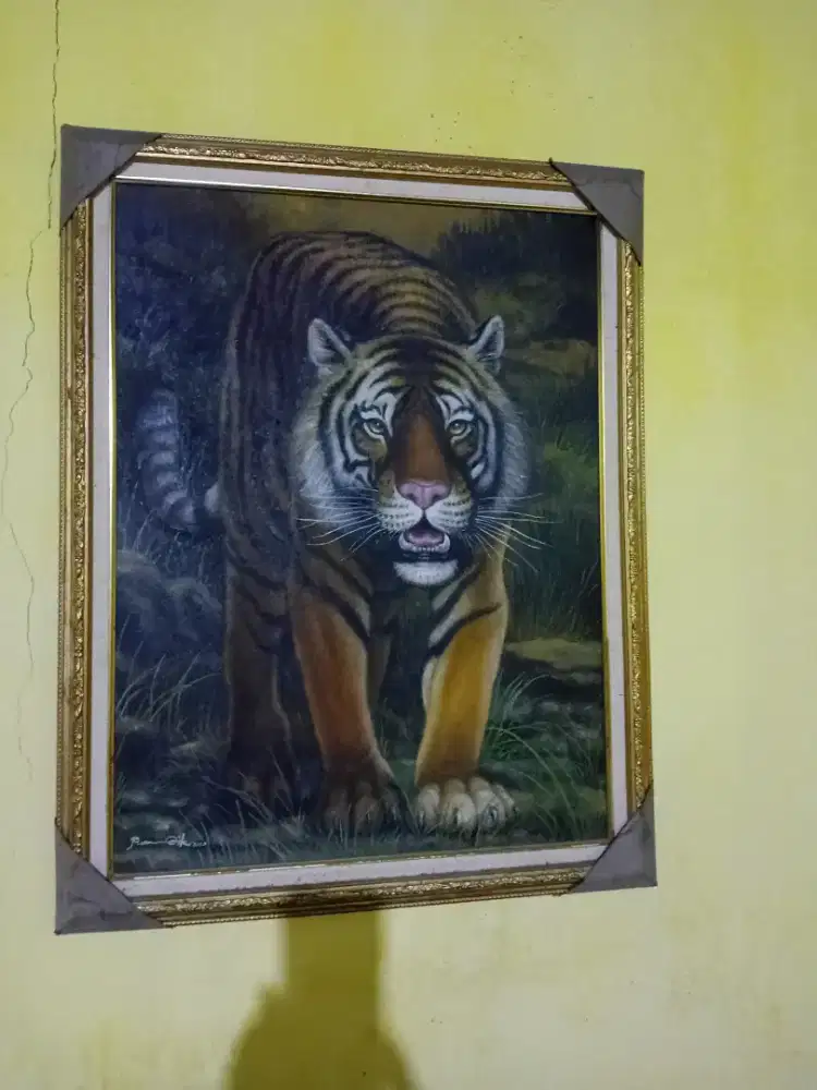 Dijual lukisan cat kanvas