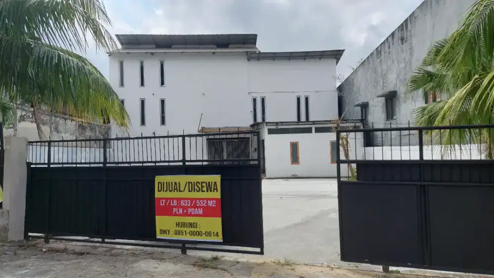 DISEWAKAN RUKO CAMPUR 3 LT  JL INDRAKILA (100M DARI NAMMIN/ALL TIAM)