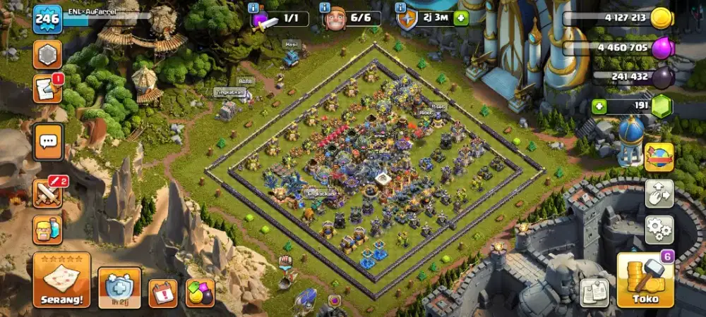 Akun Coc Th18 Max
