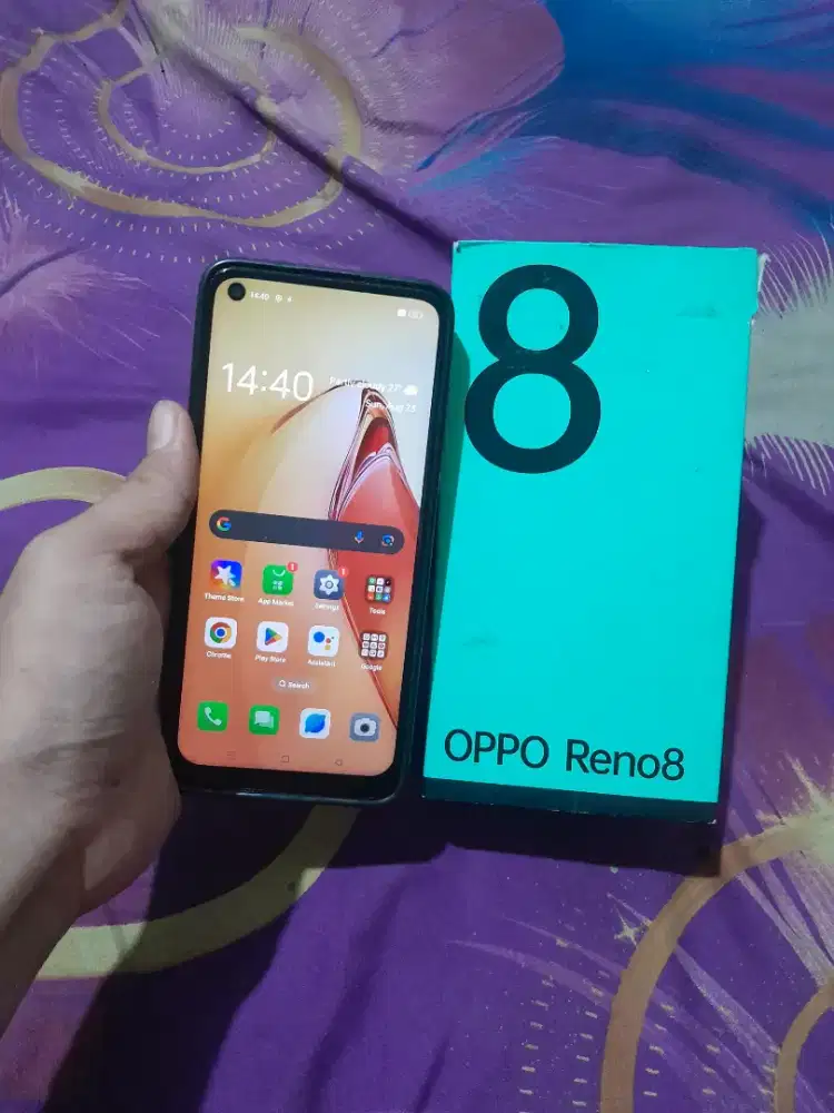 Oppo Reno 8 Fulset Ram 8/256