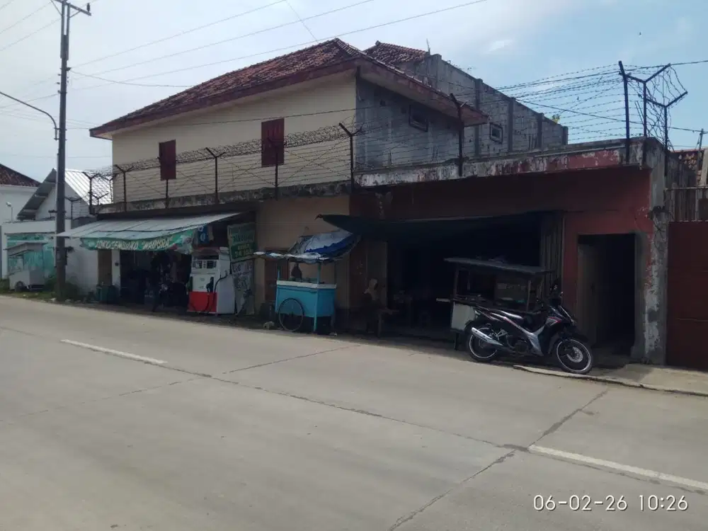 DIJUAL BANGUNAN KOMERSIL, NEGOTIABLE