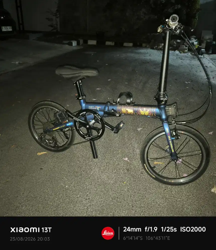 Sepeda lipat camp bekas
