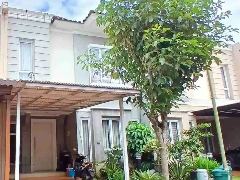 TURUN HARGA Dijual Rumah Siap Huni Cluster Elista Gading Serpong