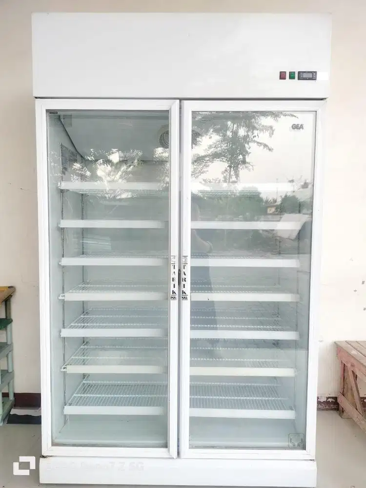 Showcase Minuman GEA Expo 1000 IC Kulkas Pendingin 2 Pintu Original