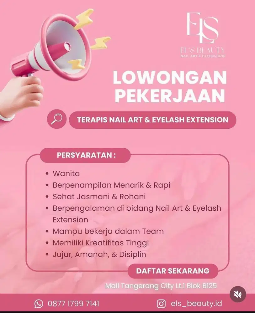 Lowongan kerja nailart