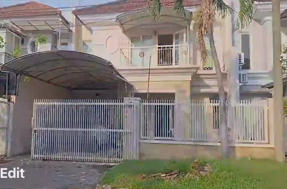DIJUAL RUMAH PANTAI MENTARI ROW JALAN LEBAR 2 LANTAI