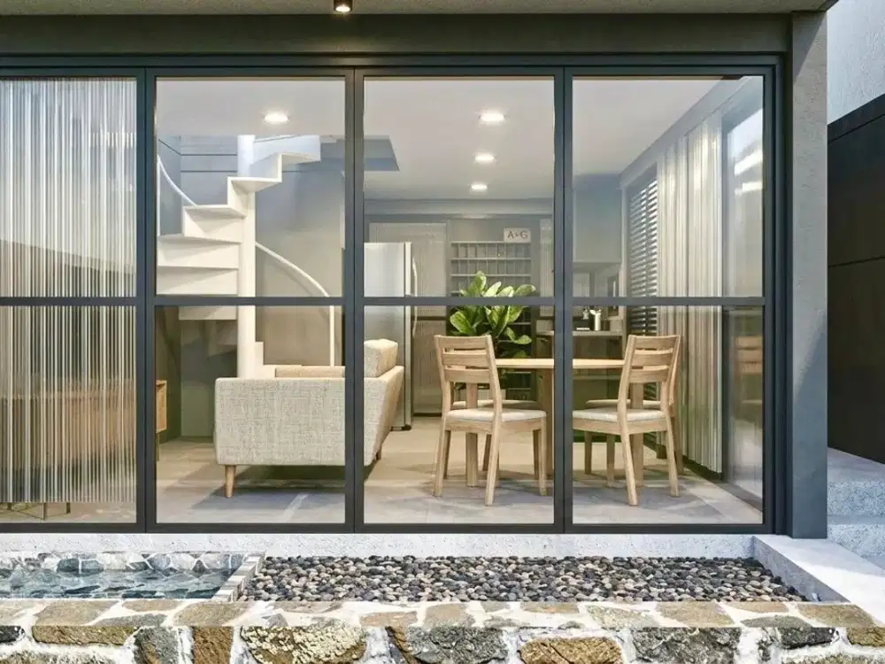 Jual Rumah BONUS ONSEN Rasa Villa Gaya Eropa Modern TownHouse Dekat Pasar Simpang Dago Tubagus Ismail Cigadung