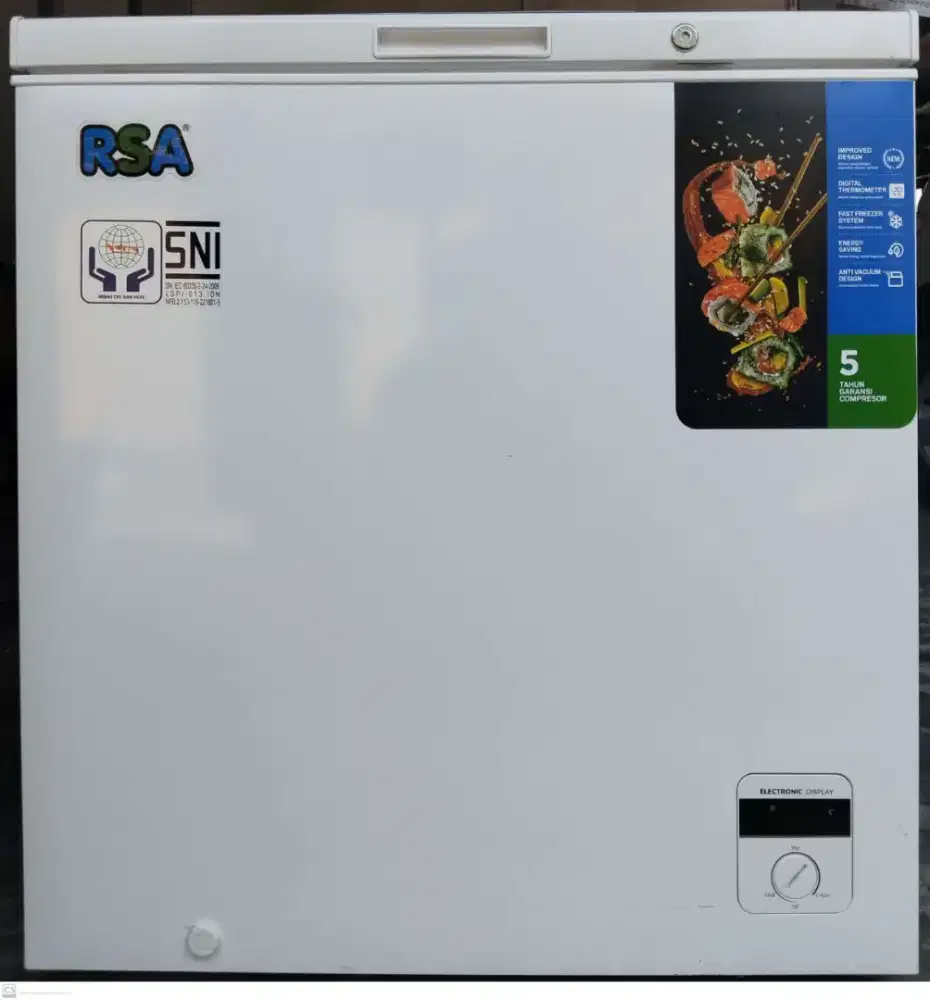 Jual Freezer Merk RSA Kapasitas 199L