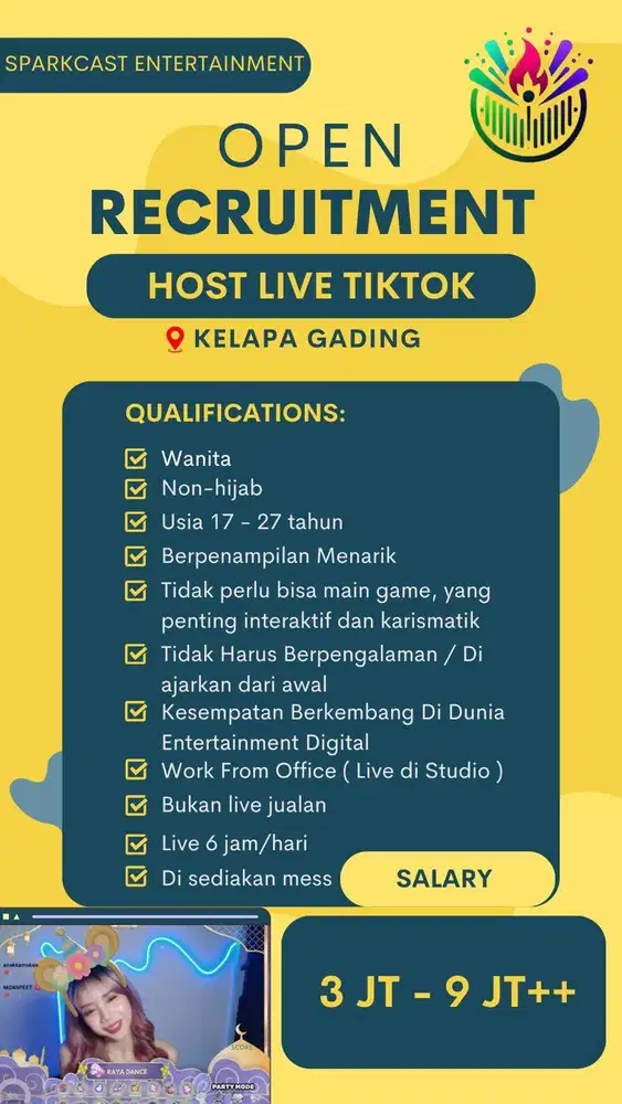HOST LIVE STREAMING GAME