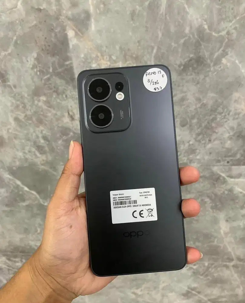 Oppo reno 13F 5g 8+8/256 fulset ori