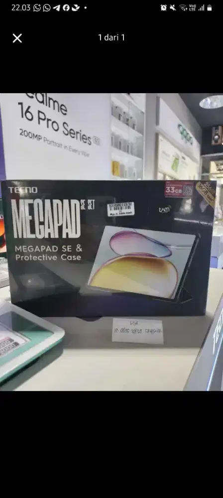 TECNO MEGAPAD SE 8+8/256 | ATLANTIS DAHSYAT