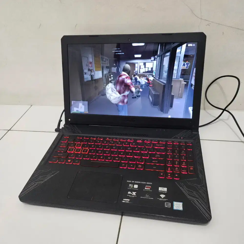 Laptop gaming asus tuf intel i7 gen 8 windows 11 murah aja