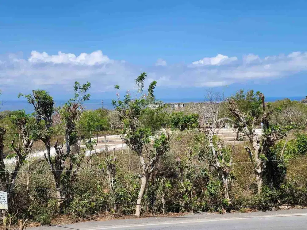 Tanah Kavling View Laut Bonus Bangunan, Posisi Hoek, di Pecatu, Badung dekat Savaya Beach Club dan Pantai