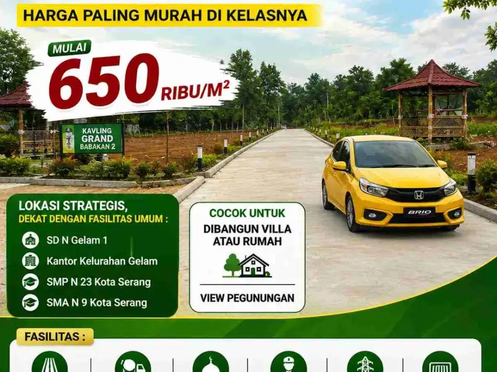 Tanah Kavling Grand Babakan, Gelam