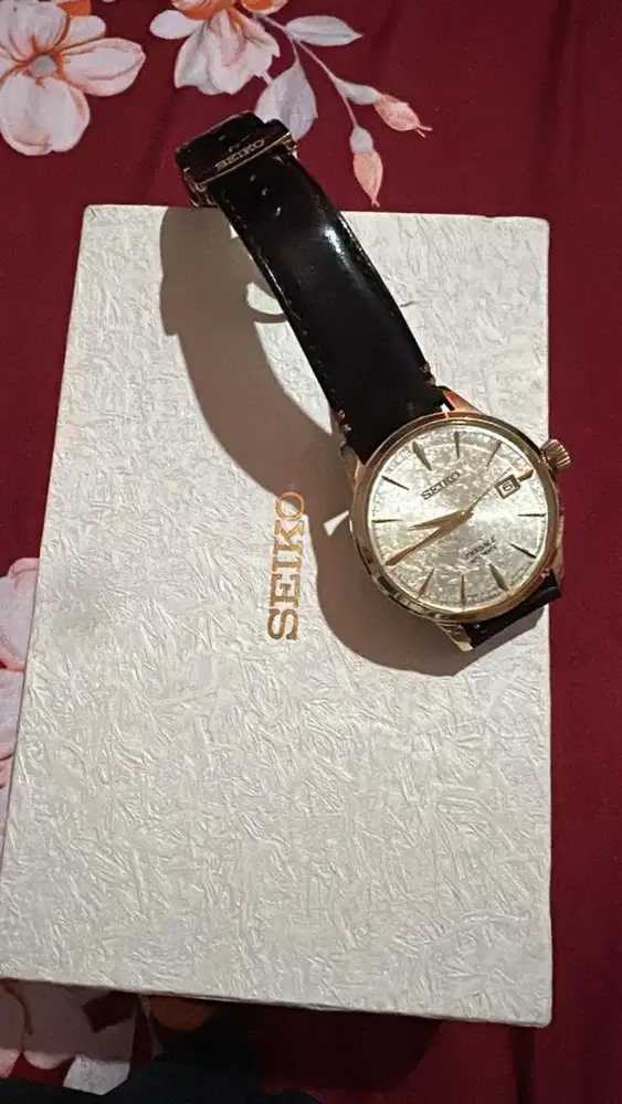 Seiko Presage Cocktail Time STAR BAR Honeycomb Limited Edition.