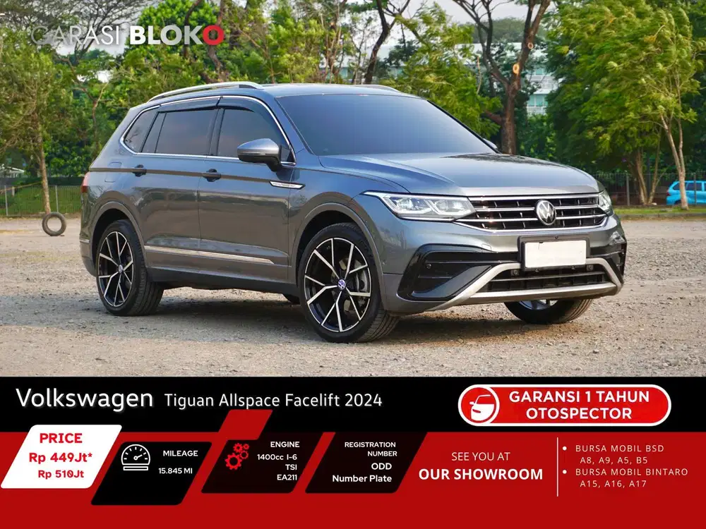 Odo 15rb - Volkswagen Tiguan Allspace Facelift 2024 / 2025