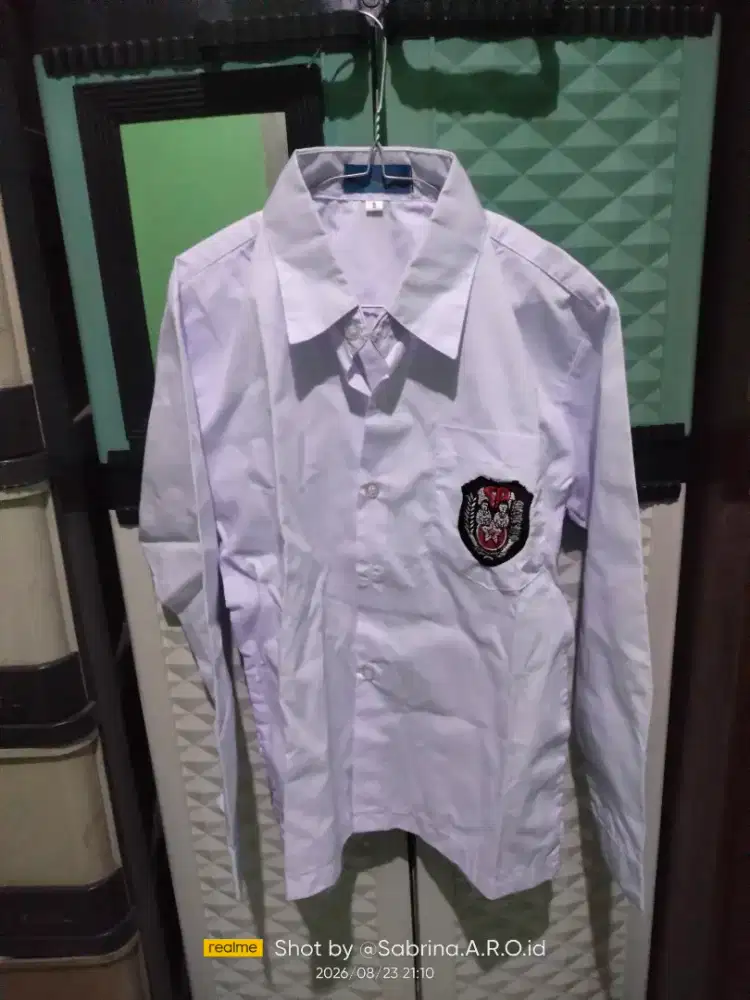 Baju atasan seragam merek purnama lengan panjang msh baru