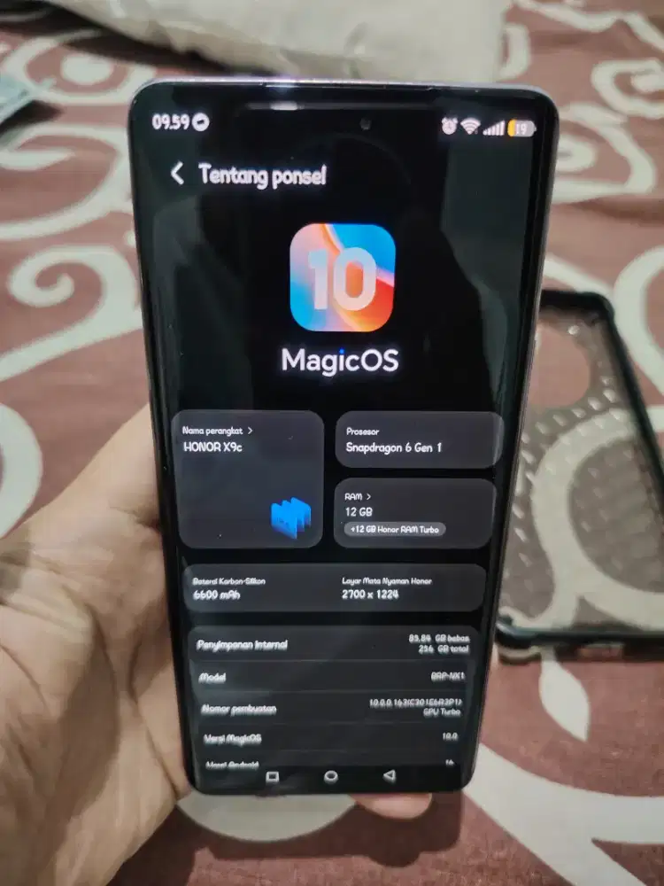 Honor X9c Fullset 12/256gb