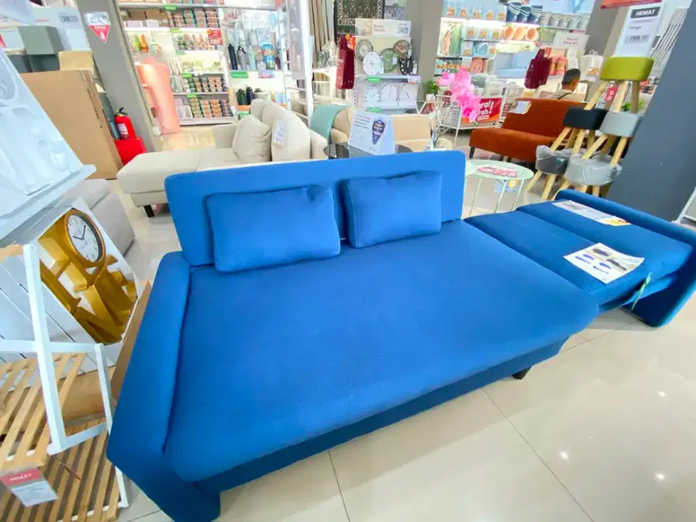 New sofa extend blue