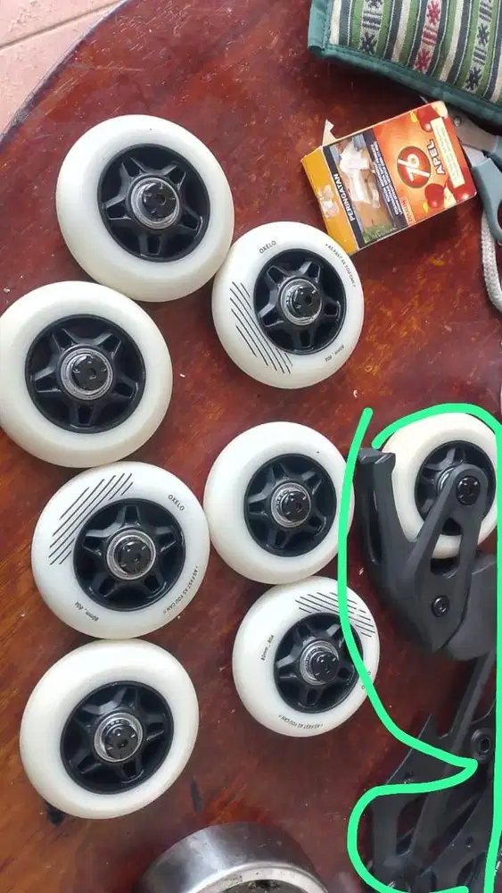 Roda sepatu roda