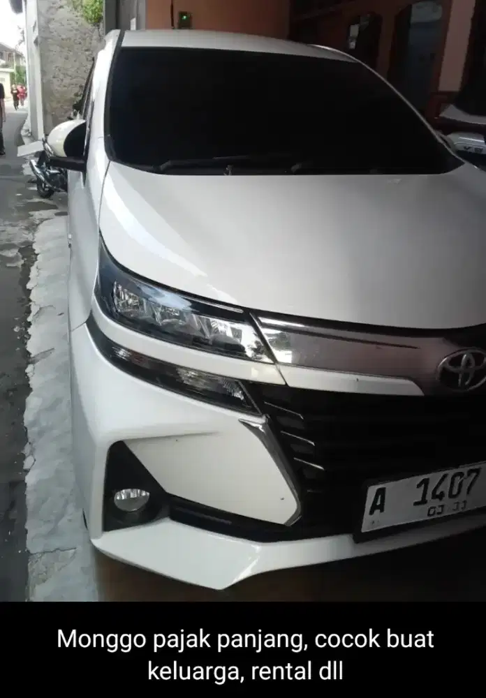 Avanza G, manual 2021