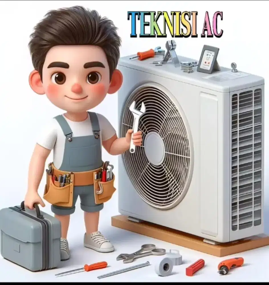 Cuci dan servis ac