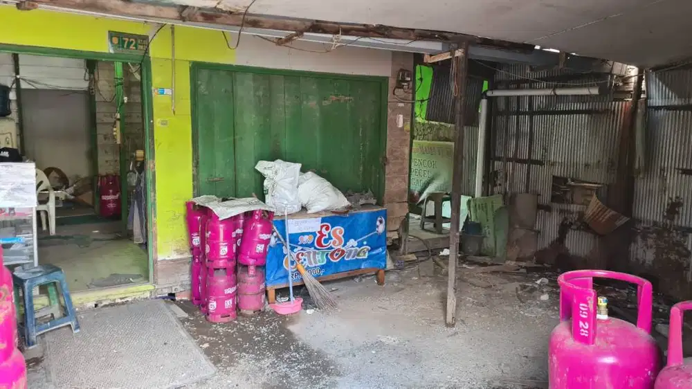 DIJUAL TANAH BONUS BANGUNAN JALAN RAYA BANJAR INDAH PERMAI BANJARMASIN
