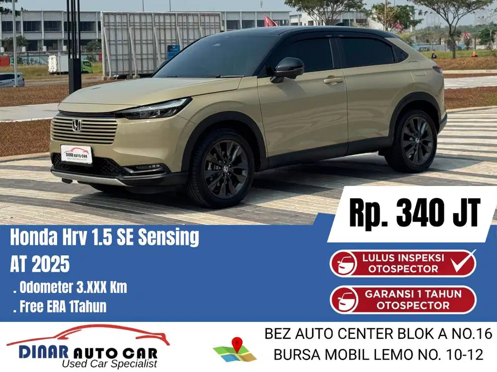 (3Rb) New HRV HR-V HR V E Plus SE Sepecial Edition 2025 *Dinar Auto*