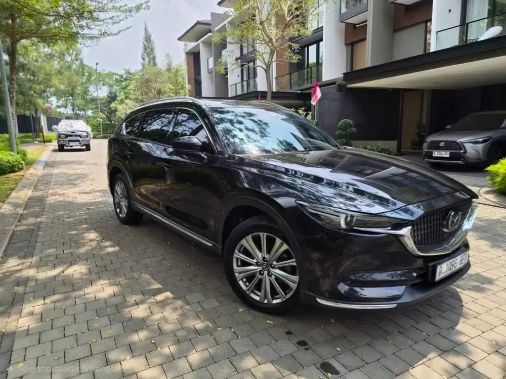 MAZDA CX-8 ELITE 2.5 AT 2022 FACELIFT — HITAM — BSD