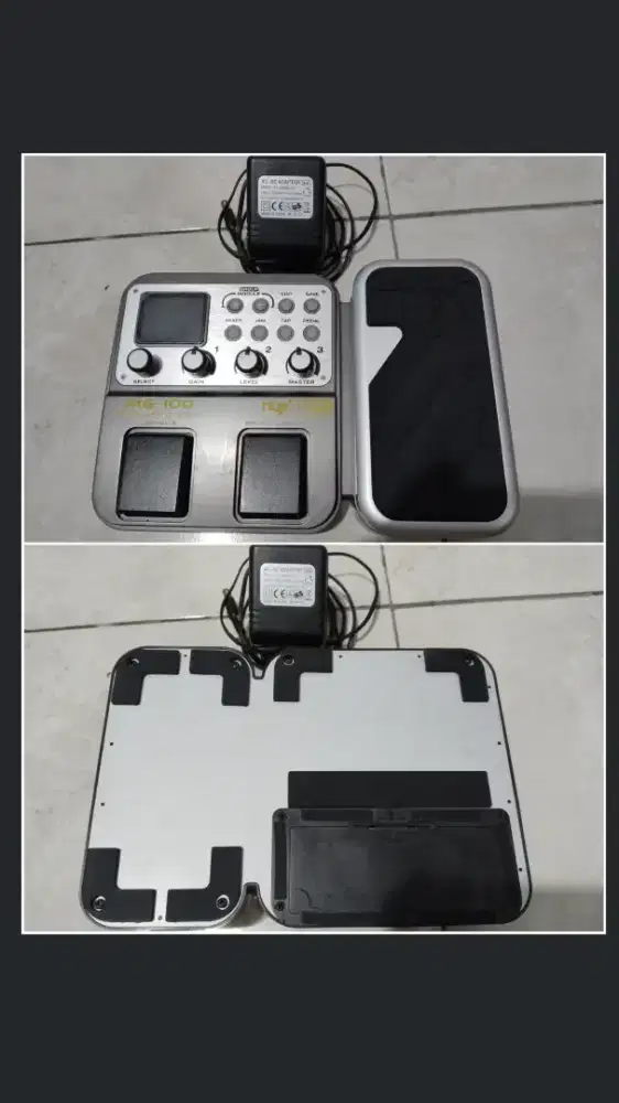 efek dgital gitar listrik nux mg 100 langka mantap nett
