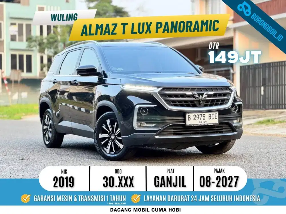 LOW KM Wuling Almaz T Lux Exclusive 5 Seater AT 2019